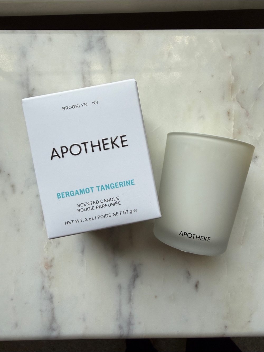 Apotheke Bergamot Tangerine Scented Candle *NEW*